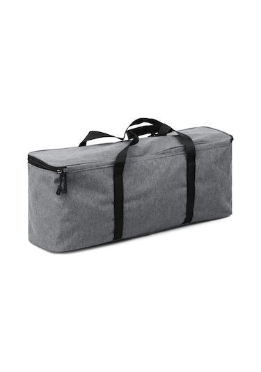 Lemestar Gri Pvc Şapka Depolama Çantası - Su Geçirmez, Transparan Pencere Ve Fermuar Kapanma İle 23 Şapka Kapasitesi