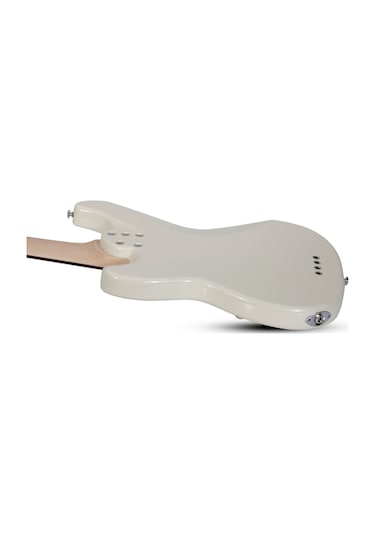 Schecter Banshee Bass Bas Gitar Vintage Olympic White