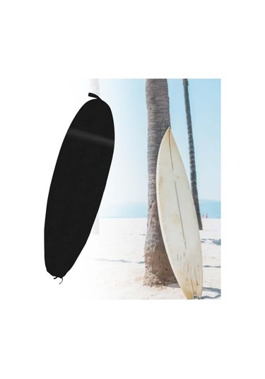 Suntek Hafif Sörf Tahtası Çorap Örtüsü Saklama Işığı 230cmx50cm-siyah Siyah