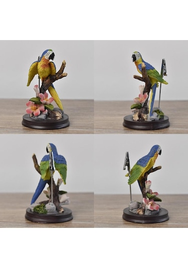 Suntek Heykeli Heykel 6,2-cm-x-6,2-cm-x-9,8-cm-papağan