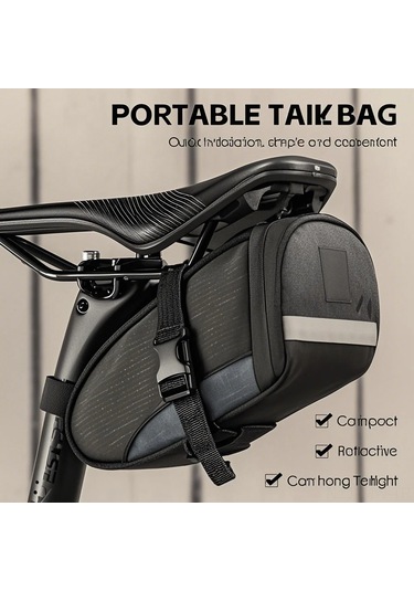 Moveevo Bisiklet Saddle Çantası, 1.2l Hafif Su Geçirmez, Fener Takılabilir, Jant Yolu Bisikleti İçin Depolama Gereci, Gri-mavi-mavi-turuncu Seçenekli Gri Moveevo Bisiklet Saddle Çantası, 1.2l Hafif Su Geçirmez, Fener Takılabilir, Jant Yolu Bisikleti İçin Depolama Gereci, Gri-mavi-mavi-turuncu Seçenekli Gri