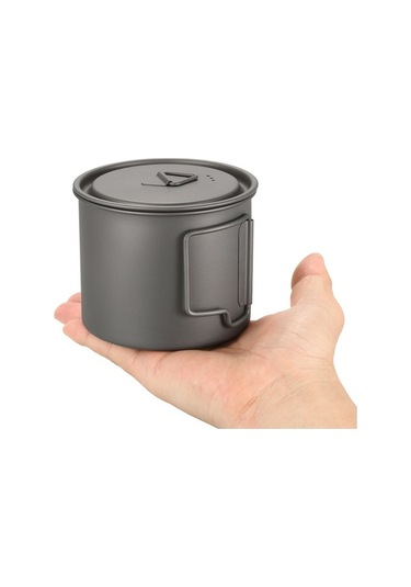 Tongxida Katlama Kulplu Hafif Titanyum Bardak, 300ml - 750ml, Dayanıklı Taşınabilir Çok Renkli