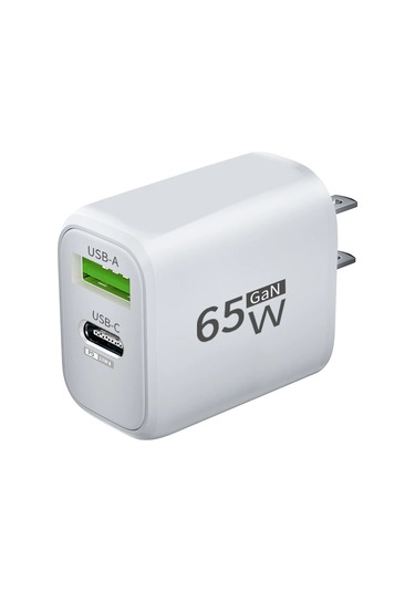 Henruisi65w Gan Pd Hızlı Şarj Cihazı İphone Uyumlu 15/14/13/12 Pro Xiaomi 13 Samsung Uyumlu S23 Huawei Mate Usb-c Adaptör Ildistribütör Garantili