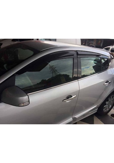 Renault Megane 3 Krom Cam Çıtası 6 Parça 2010 ve Sonrası
