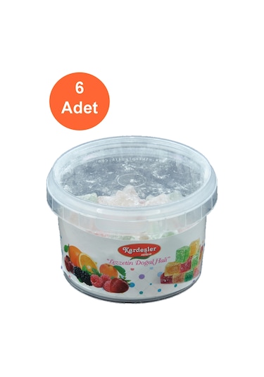 Kardeşler Şekerleme Meyveli Kuş Lokumu 6 x 150 G