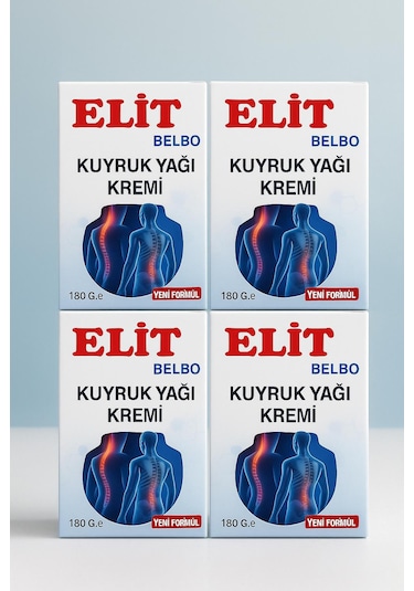 Elit Belbo Kuyruk Yağı Kremi 4 x 180 G