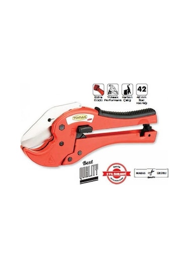 Tomax 42mm Plastik Pvc Pprc Boru Kesme Makası 03062042