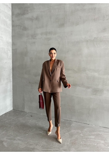 Kahve Washington Blazer Ceket Kahve