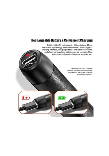 Wondernest Usb Taşınabilir Lichen Havya Fonksiyonlu Elektrikli Çok Akıllı Lcd Ekranlı Lehim Makinesi