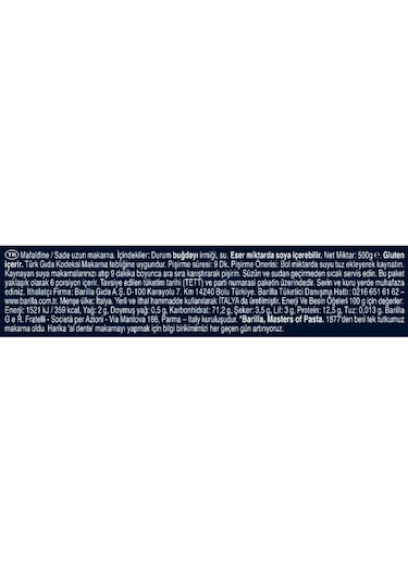 Barilla Mafaldine Napoletane Makarna 3 x 500 G