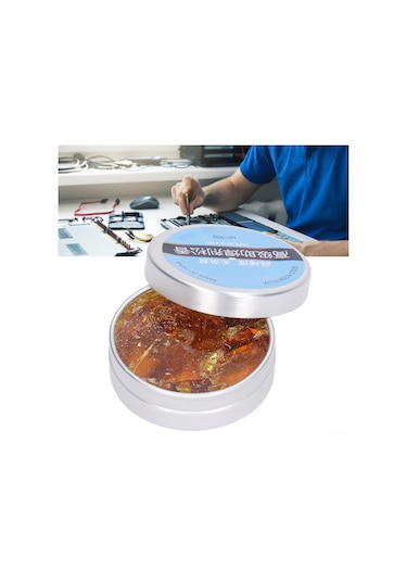 Wezone Elektronik Tamiri İçin Yüksek Saf Rüzgar Macunu - Düşük Dumanlı 30g Lehim Yardımcı Maddesi