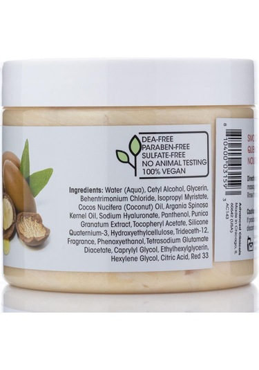 Advanced Clinicals Argan Yağı Kabarma Önleyici Onarıcı Saç Maskesi 340 G