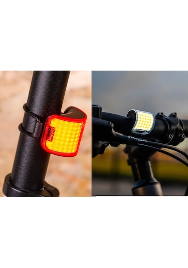 Knog Lıl Cobber Twınpack 50lm Usb Ön+arka Bisiklet Işık Seti Siyah