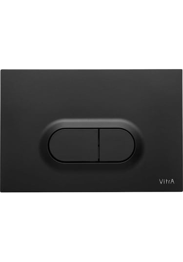 Vitra Mat Siyah 8 Cm Gömme Rezervuar Seti 800-1896