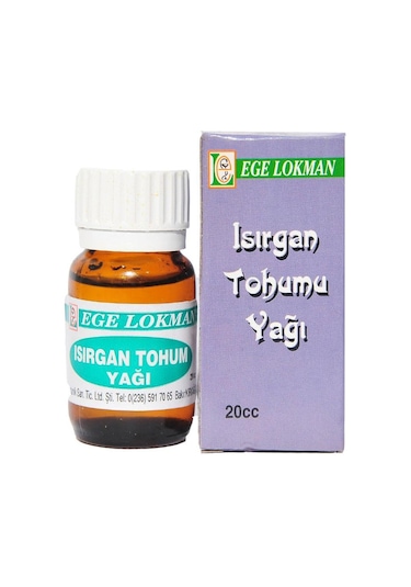 Ege Lokman Isırgan Tohumu Yağı 20 ML