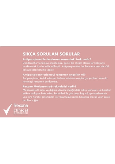 Rexona Clinical Protection Kadın Sprey Deodorant 2 x 150 ML
