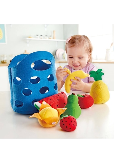 Hape Toddler Oyuncak Meyve ve Kovası