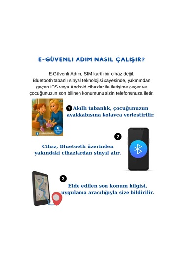 Airtag Uyumlu Akıllı Ayakkabı Tabanı Çocukalar İçin İos Uyumlu