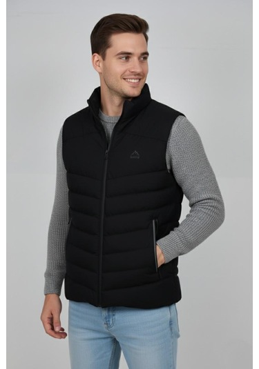 Erkek Spor Şişme Yelek 4023 Bgl-st04911 Siyah