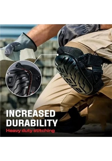 Jialan Profesyonel Diz Pedleri-kalın Jel Yastık, Çift Sapanlar Mw