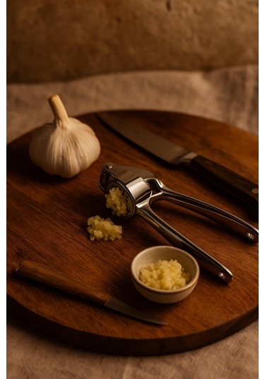 Paslanmaz Çelik Sarımsak Ezici Metal