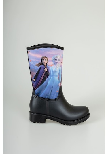 Gimer - Elsa Baskılı Kar Botu - Aysb060101G Siyah