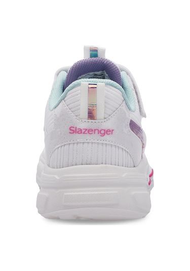 Slazenger  NOELA Kız Çocuk Günlük  Ayakkabı Beyaz  -  Fuşya