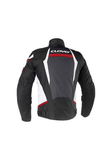 Clover Airblade-3 Kısa Kadın Mont - Siyah / Kırmızı