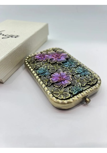 Mama Karma Cep Aynası Katlanabilir Hediye 303162564 Altın Rengi