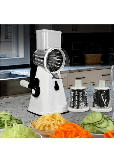 Maiyame Manuel Mutfak Sebze Dilimleyici - 304 Çelik Uçlar, Hızlı Dilimleme-şeritleme, Sağlıklı Malzeme, Kolay Temizleme Diğer