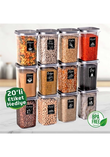 Offbox K1200 Saklama Kabı 1200ml Antrasit