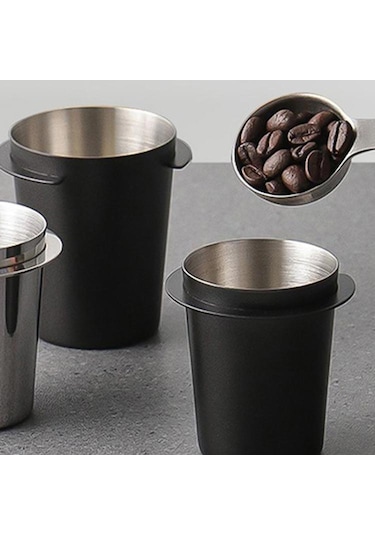 Kalınlaştırılmış Kahve Yakalayıcılar Espresso Makine Kolu Yakalama Aracı, Boyut:51mm Paslanmaz Çelik Ayna Diğer