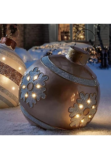 Ruicoo Yılbaşı Şişme Top: Çocuklar İçin Eğlenceli Ve Taşınabilir Hediye Çok Renkli