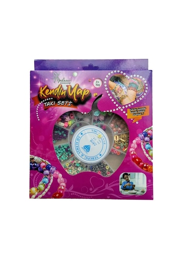 King Toys Kendin Yap Takı Set Elma Kutulu 1212