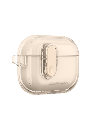 Airpods Pro 2 Kılıf Amazingthing Magnetik Kilit Tasarımlı Minimal Serisi Kılıf Desert Titanyum