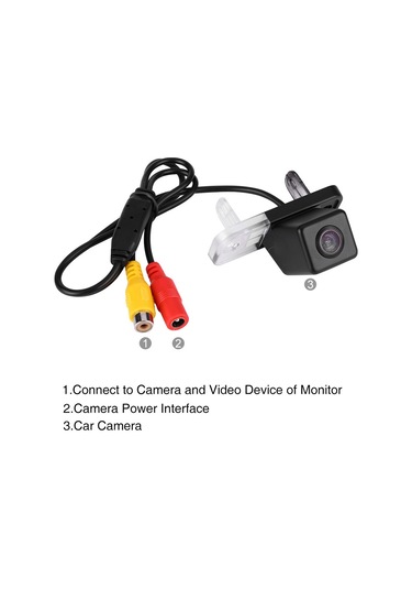 Reedark Mercedes C/e/cls W211/w219/e230 İçin 170 Derece Geniş Açı Ccd Geri Görüş Kamerası - Gece Görüşü, Su Geçirmez, Hd Görüntü