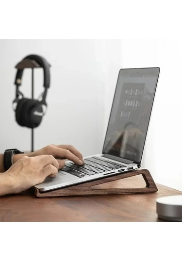 Zyzqstore Dikey Ahşap Taşınabilir Dizüstü Bilgisayar Standı, Masa Uygun, Çok Renkli Özellikli Çok Renkli