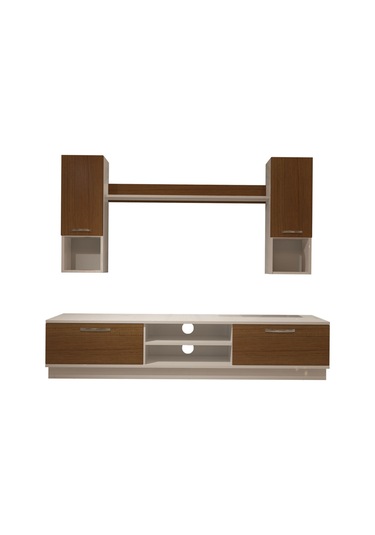 Decoraktiv Eko 5dab Mdf Dvd Tv Ünitesi Tv Sehpası Beyaz - Ceviz