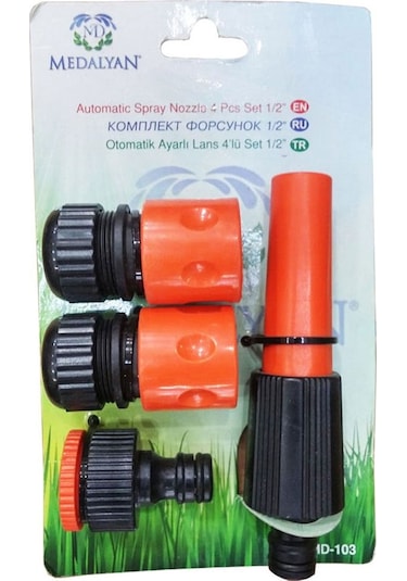 Medalyan Otomatik Ayarlı Lans 4Lü Set 1/2"