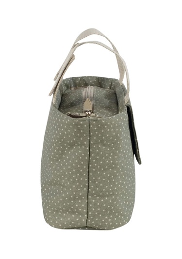 Walking Mum Poppy Bebek Arabası Puantiyeli Organizer Çanta Moss Yeşil