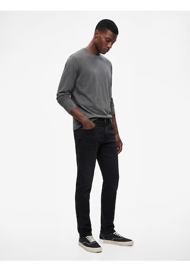 Koton Normal Bel Pamuklu Slim Fit Jean Pantolon - Brad Jean Siyah 6sam40002nd