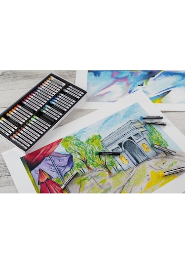 Eberhard Faber Artist Color Yağlı Pastel Seti 50 Renk