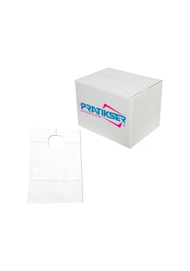 Pratikser Tek Kullanımlık Önlük Boyundan Bağcıklı - 100x140 cm - 50Ad/Rulo - Koli