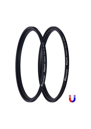 Youtek "82mm Manyetik Filtre Adaptör Halkası - Hızlı Değişim İçin Çift Mıknatıslı Profesyonel Set"