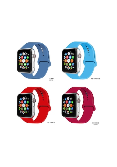 Apple Uyumlu Watch Kordon 3 4 5 6 Se 7 Seri 38 40 41 42 44 45 MM Kordon