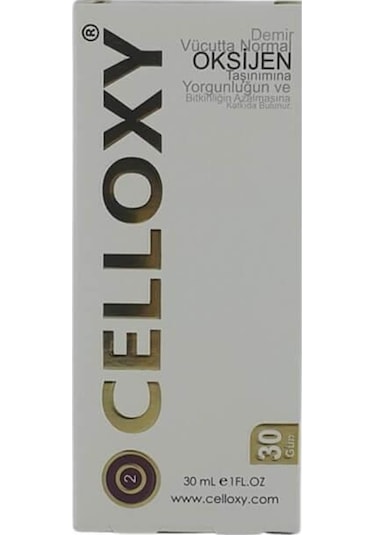 Celloxy Oksijen Damla 30 Ml