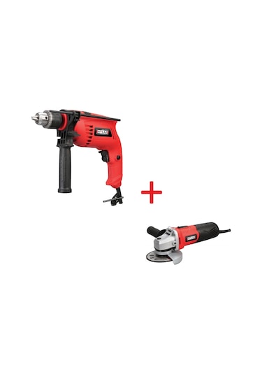 Attlas Eco 2'li Set Darbeli Matkap + Avuç Taşlama A0107020