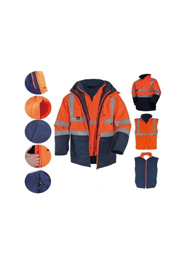 Turuncu 5+1 Reflektörlü Parka 5 Farklı Kullanım Modeli