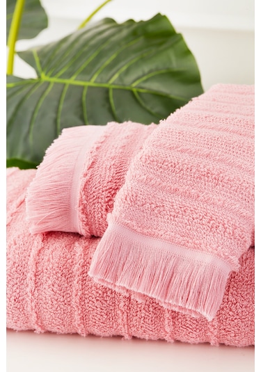 Sadem Organik Linden El Ve Yüz Havlusu 50x90 Cm Pembe