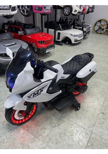 Poyraz Akülü Motor 12 Volt 2-8 Yaş Beyaz